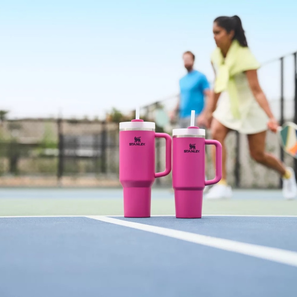 🎉LAST PIECE🎉Stanley 30oz Quencher H2O Flowstate Tumbler Fuschia - Picture 11 of 14